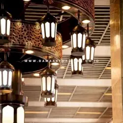 Lampu Nabawi Custom Material Tembaga